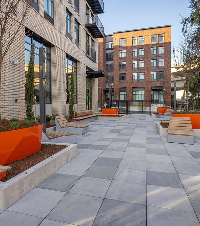 east patio with ample seating